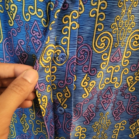 Vintage Unorthodox Paisley Graphic Polo | Size Medium - Picture 9 of 9